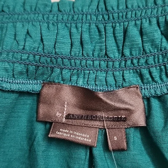Anthropologie Teal Ruched Tank - Picture 6 of 6